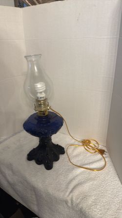 Vintage electric lantern lamp