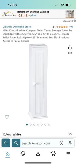 Toilet Tissue Storage