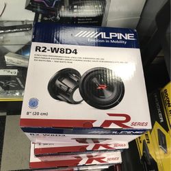 Alpine R2-w8d4 On Sale Today!