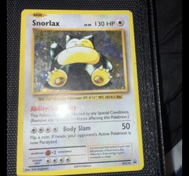 Snorlax XY179 XY Holo