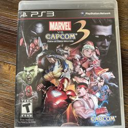 Marvel Vs Capcom 3 Ps3 