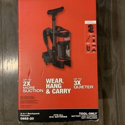 M18 FUEL 3-1 Vacuum Back Pack NEW