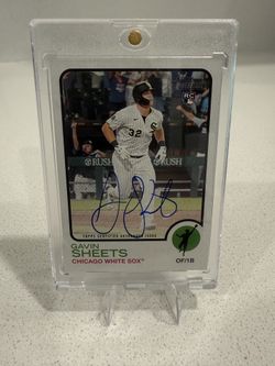 Gavin Sheets Autographed Rc