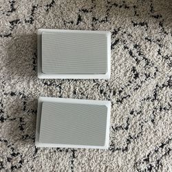 White-Klipsch In Wall Loud Speakers 
