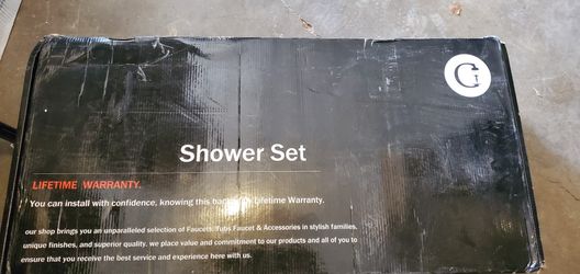 Aolemi Antique Brass Tub Shower Faucet 8 Inch Shower

