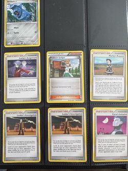 Pokémon TCG Supporter Trainer Card Lot
