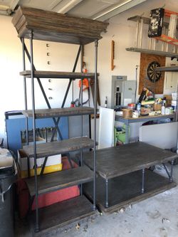 Coffee Table & 2 Matching Shelves