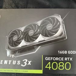 MSI GeForce RTX 4080 VENTUS 3X OC 16GB GDDR6X Graphics Card - Used