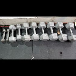Iron Hex Dumbell Sets