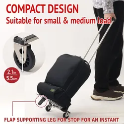 30 Pound Capacity Mini Foldable Travel Cart
