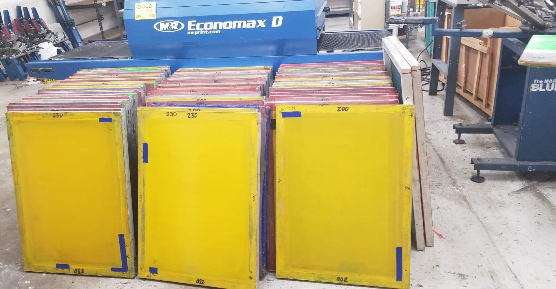 Screens for screen printing -excellent condition