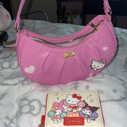 Hello Kitty Purse & Wallet 