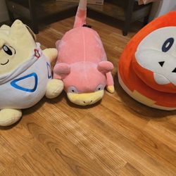 XL Pokemon Plushies