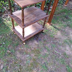 Nice Wood Side Table