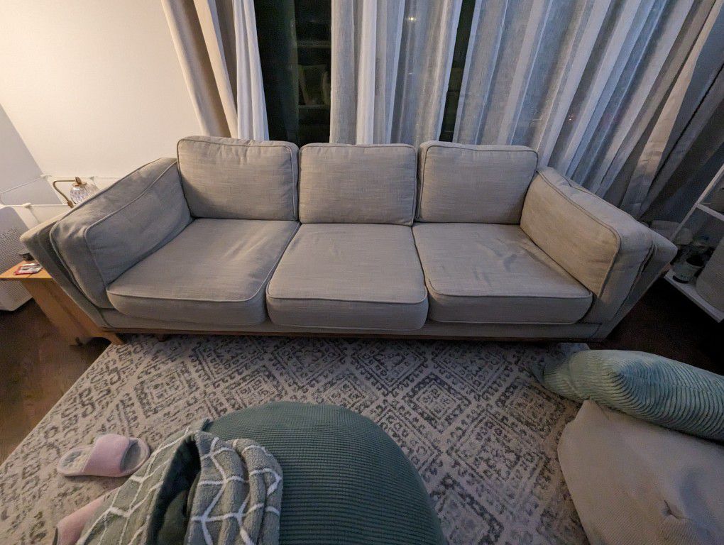 Article Rain Cloud Grey Couch