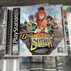 The Grand stream saga Ps1 $45 Gamehogs 11am-7pm