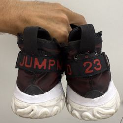 Jordan Jumpman 23 React Sneakers – Black/Red – Size 12
