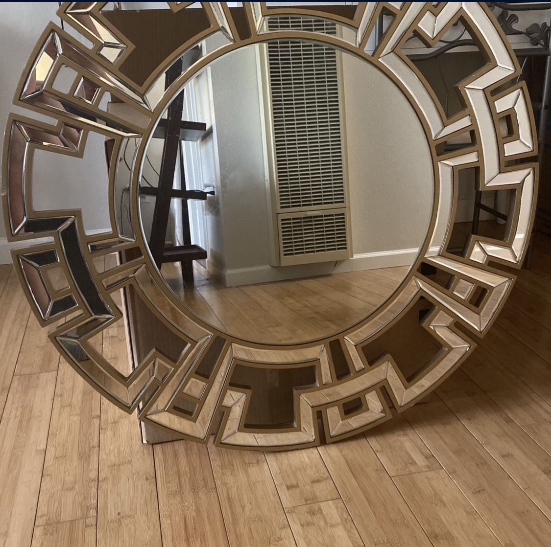 Large Gold Mirror