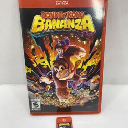 Donkey Kong Bonanza - Nintendo Switch 2 very clean excellent condition in box