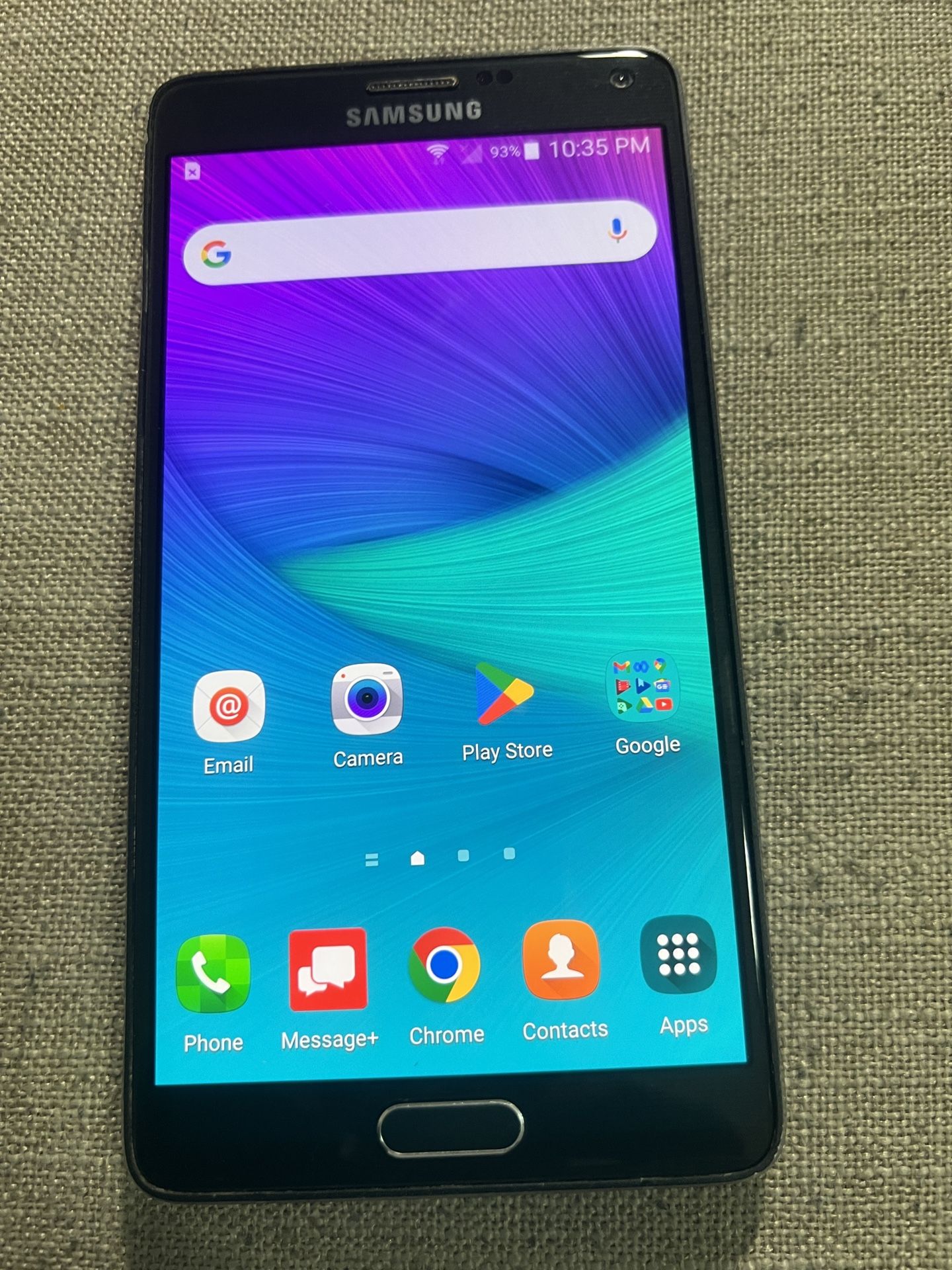 Samsung Galaxy Note 4 Black 32gb for Verizon Wireless