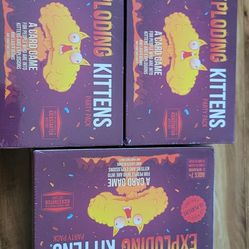 Exploding Kittens Party - A Russian Roulette Card Game, Easy Family-Friendly Party Games - Card Games for Adults, Teens & Kids