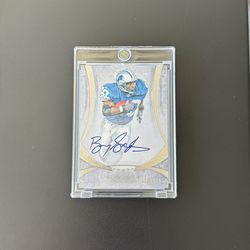 BARRY SANDERS 2013 TOPPS FIVE STAR #FSS-BS VETERAN ON-CARD AUTO 92/115 LIONS