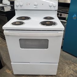 Electric Stove GE Width 30 Inch 