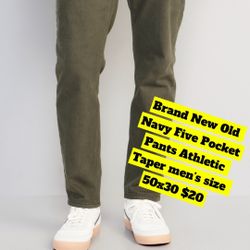 Brand New Old Navy 5 Pocket Pants 50x30