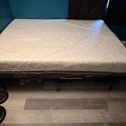 Queen Mattress With Metal Frame 