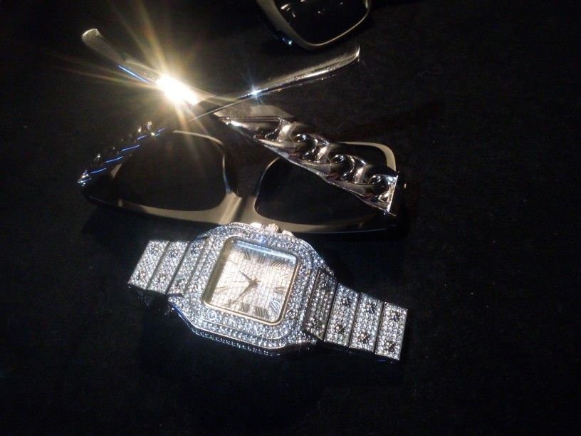 Two Piece Set Black And Silver Pack