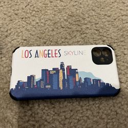 iPhone 11 case Los Angeles skyline