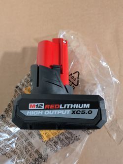 Milwaukee M12 HO 5.0 Battery