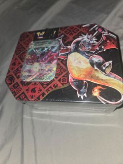Sealed charizard tin paldean fates