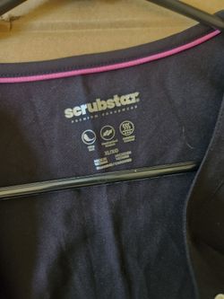 2 Scrubstar + 1 Dickies + 1 other scrub type work shirts with multiple pockets