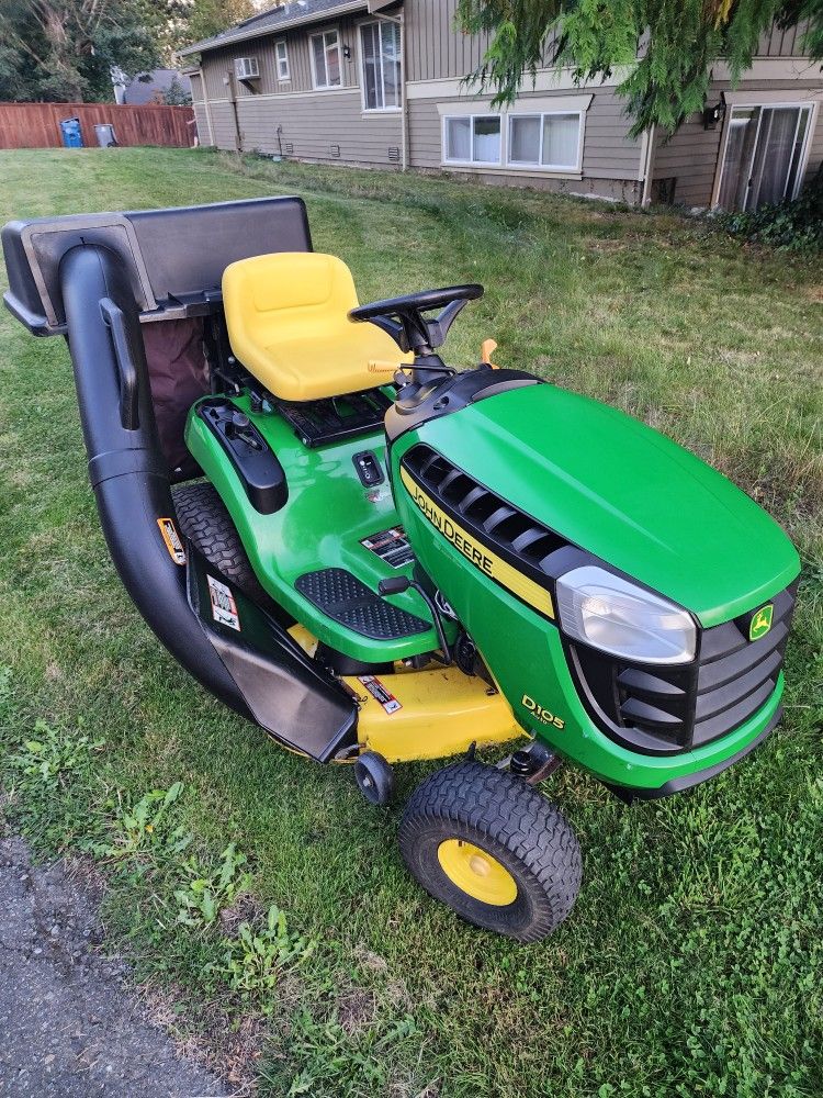 John deere d105 17.5hp 42 in deck