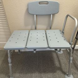 Tub Transfer Bench Shower Adjustable Chair 