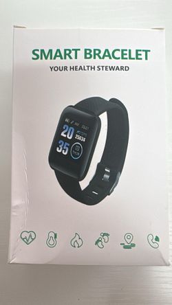 BRAWN- Smart Bracelet "Your Health Steward" Fitness Tracker/ Smart Health & Hr Monitor