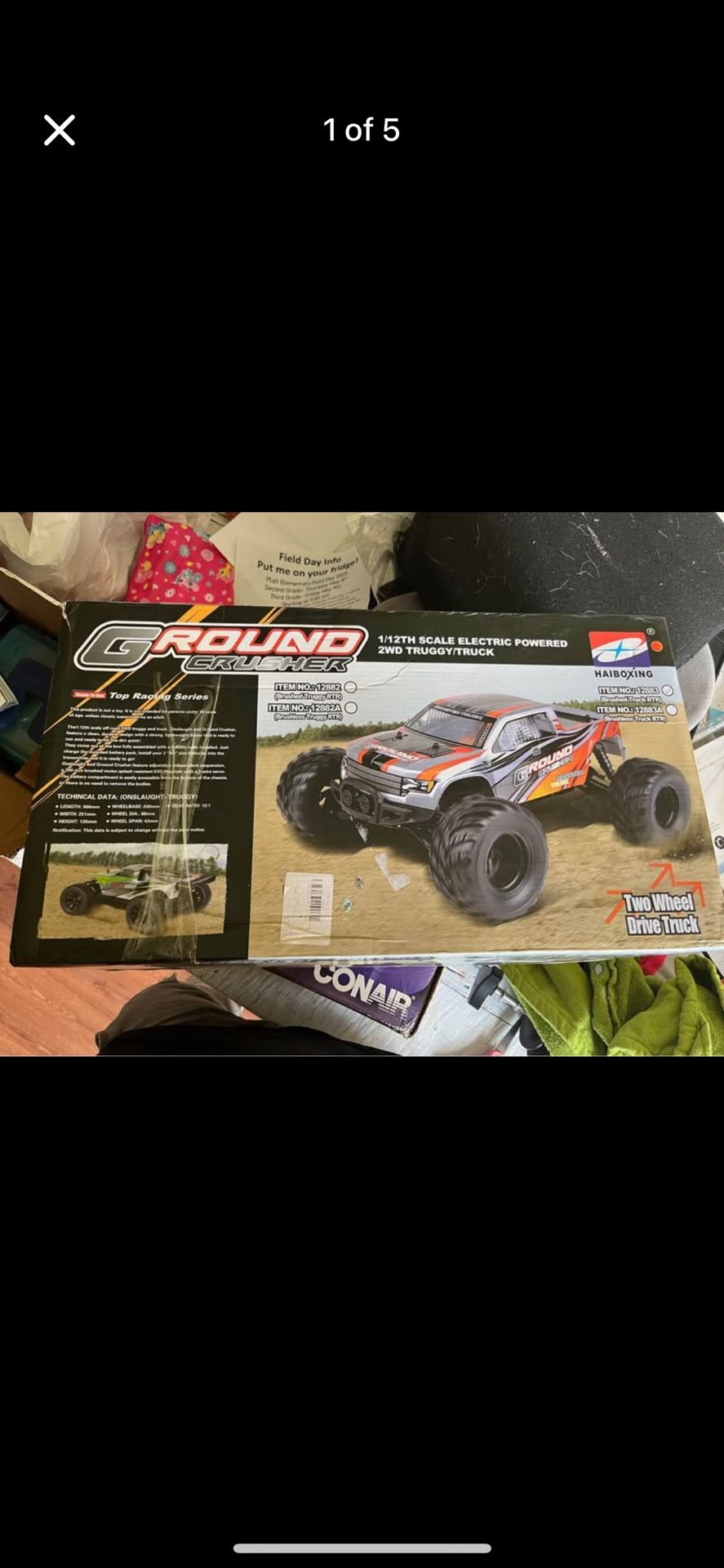 ground crusher 2wd truggy