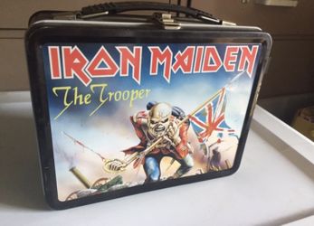 Iron Maiden Lunchbox + Iron Maiden Figure