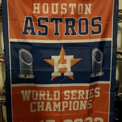 Houston Astros World Series Banner