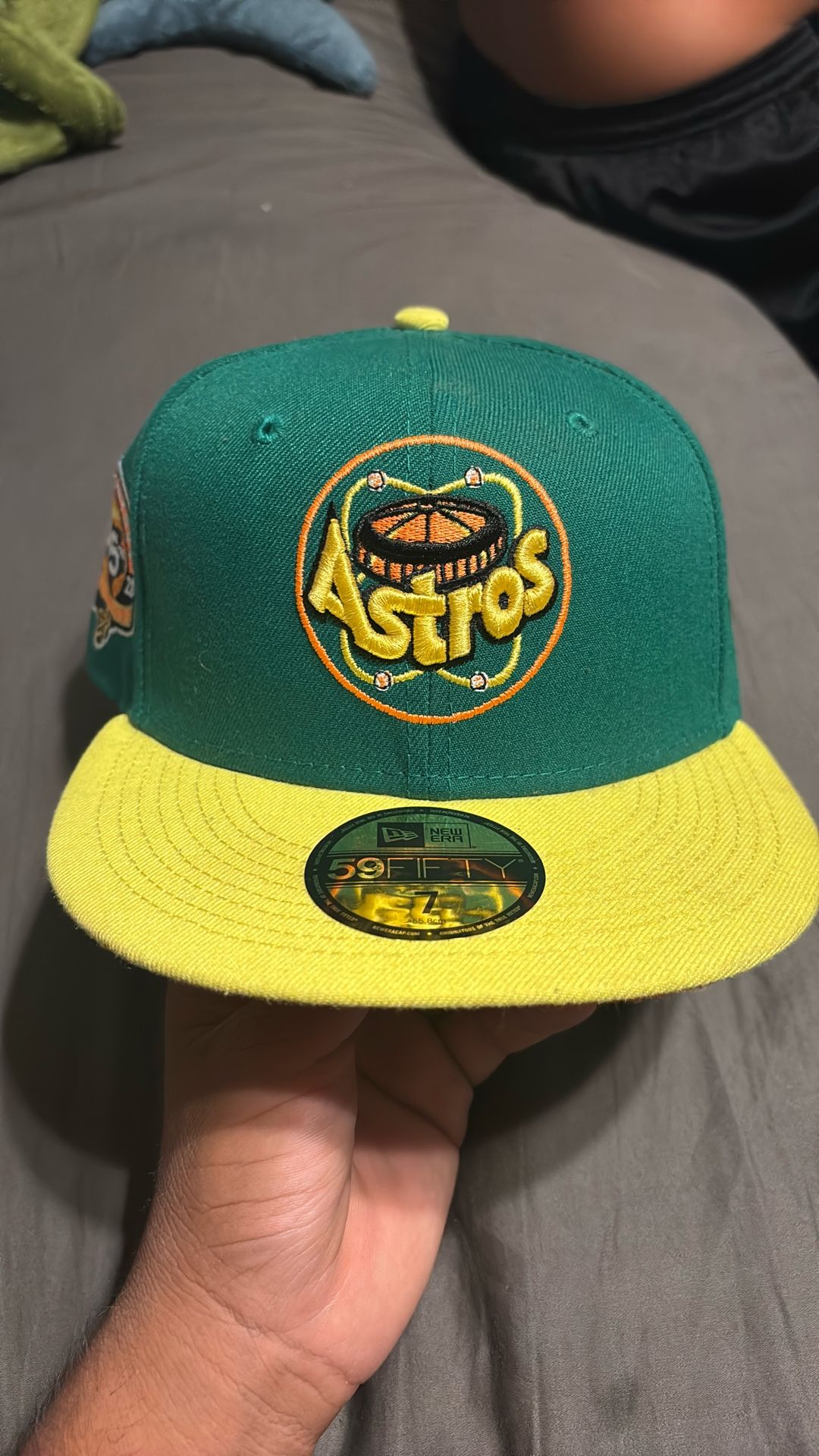 New Era Astros Hat Size 7