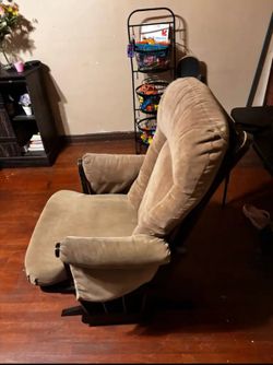 Wooden Rocking Chair Glider Nursing Chair