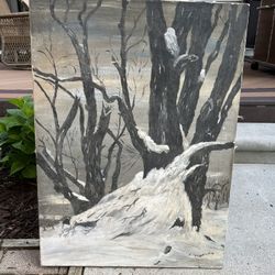 Large Winter Painting