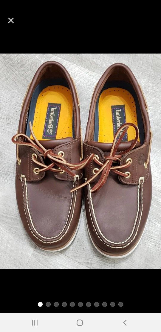 🆕️ NWOB Timberland Mens 8M SlipOn Boat Shoe