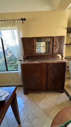 2-Piece Antique Buffet