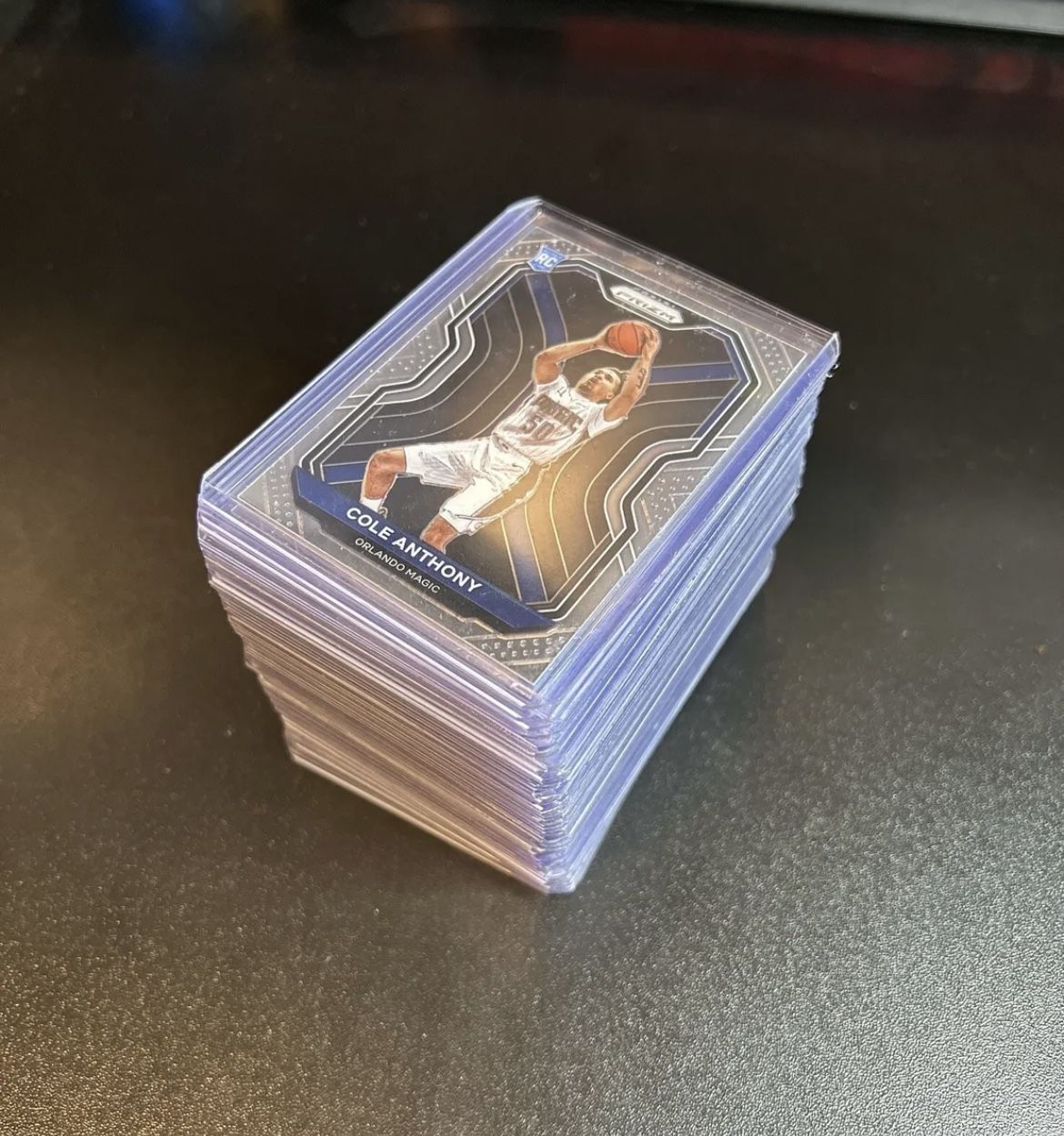 2020-21 Panini Prizm Cole Anthony #292 Lot Of 50 Base Rookie Cards