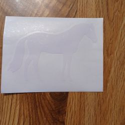 Decal Look At Pictures   Horse  Please Read Below