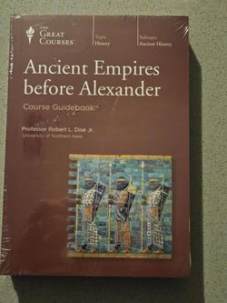 The Great Courses Ancient Empires Before Alexander Book & DVDs