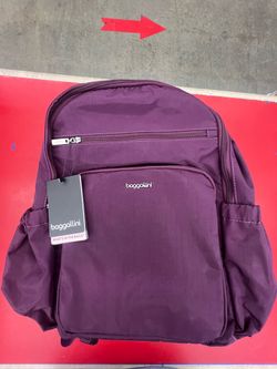 New Baggallini Backpack with Tags - Multiple Colors