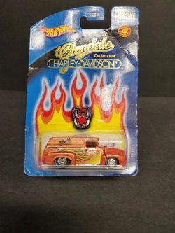 Hot Wheels '56 Ford Glendale Harley Davidson Real Riders